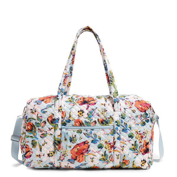 NWT Vera Bradley Large Travel Duffel Bag Floral Rain Forest online Canopy