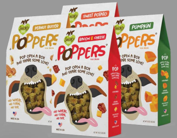 Poppers shop dog treats