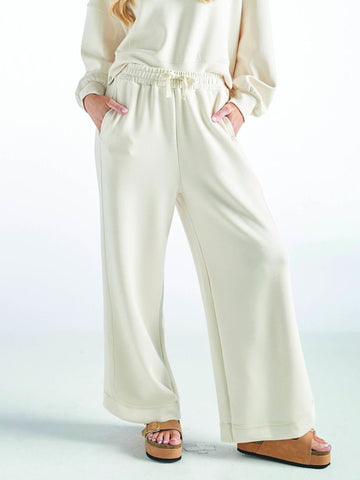 Cream Lounge Pant