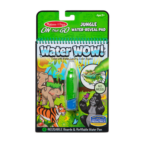 Water Wow! Jungle Water-Reveal Pad - On the Go Travel Activity