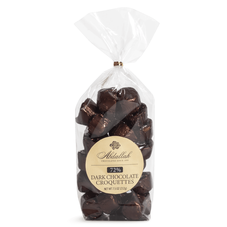 Croquettes – 72% Dark Chocolate