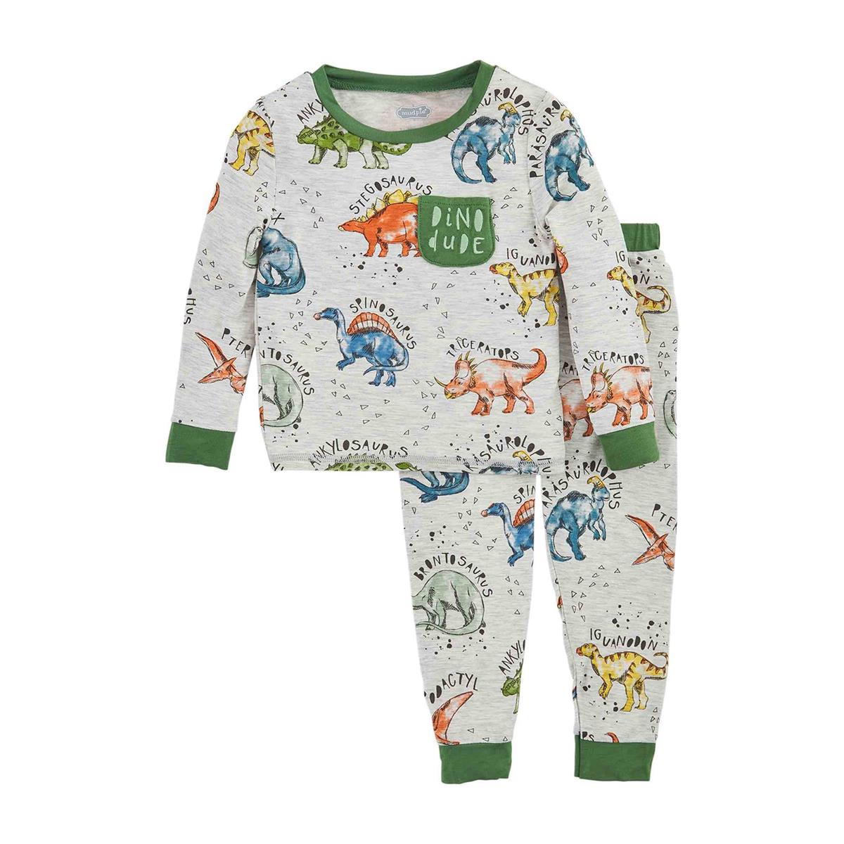 Dinosaur pajamas 5t hot sale