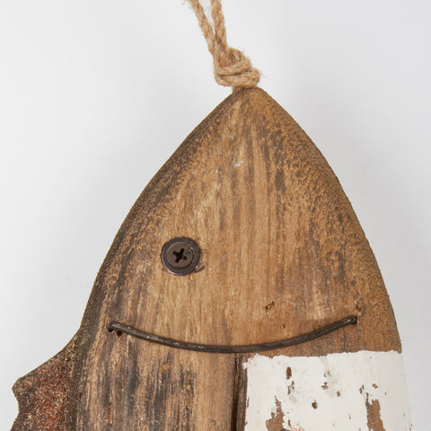 Driftwood Fish Hanging Decor