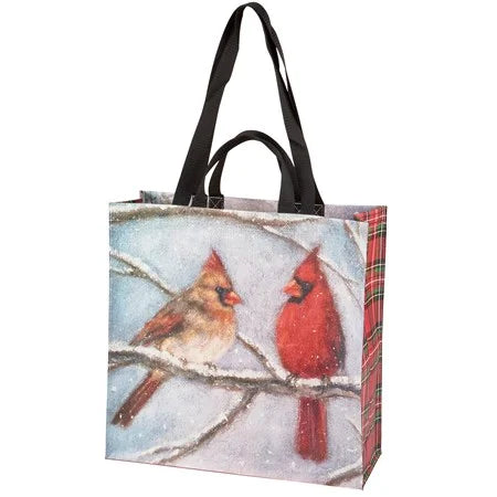 Cardinal Couple Market Tote