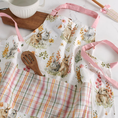 Flower Bunny Apron