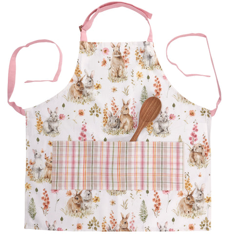 Flower Bunny Apron