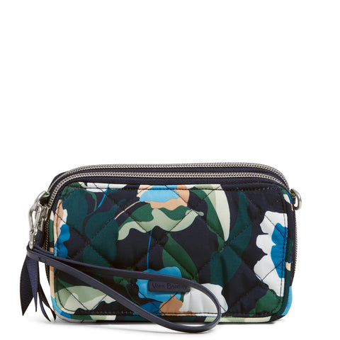 RFID All in One Crossbody Bag Immersed Blooms