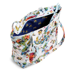 Small Vera Tote Bag Sea Air Floral