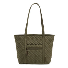 Small Vera Tote Bag Recycled Cotton Climbing Ivy Green