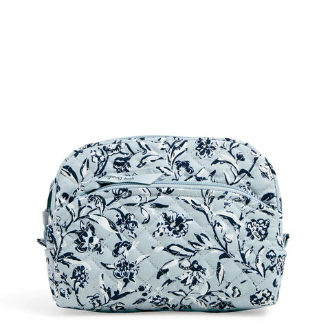 Medium Cosmetic Bag Perennials Gray