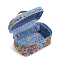 Brush Up Cosmetic Case in Recycled Cotton-Provence Paisley