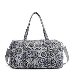 Large Travel Duffel Bag Tranquil Medallion