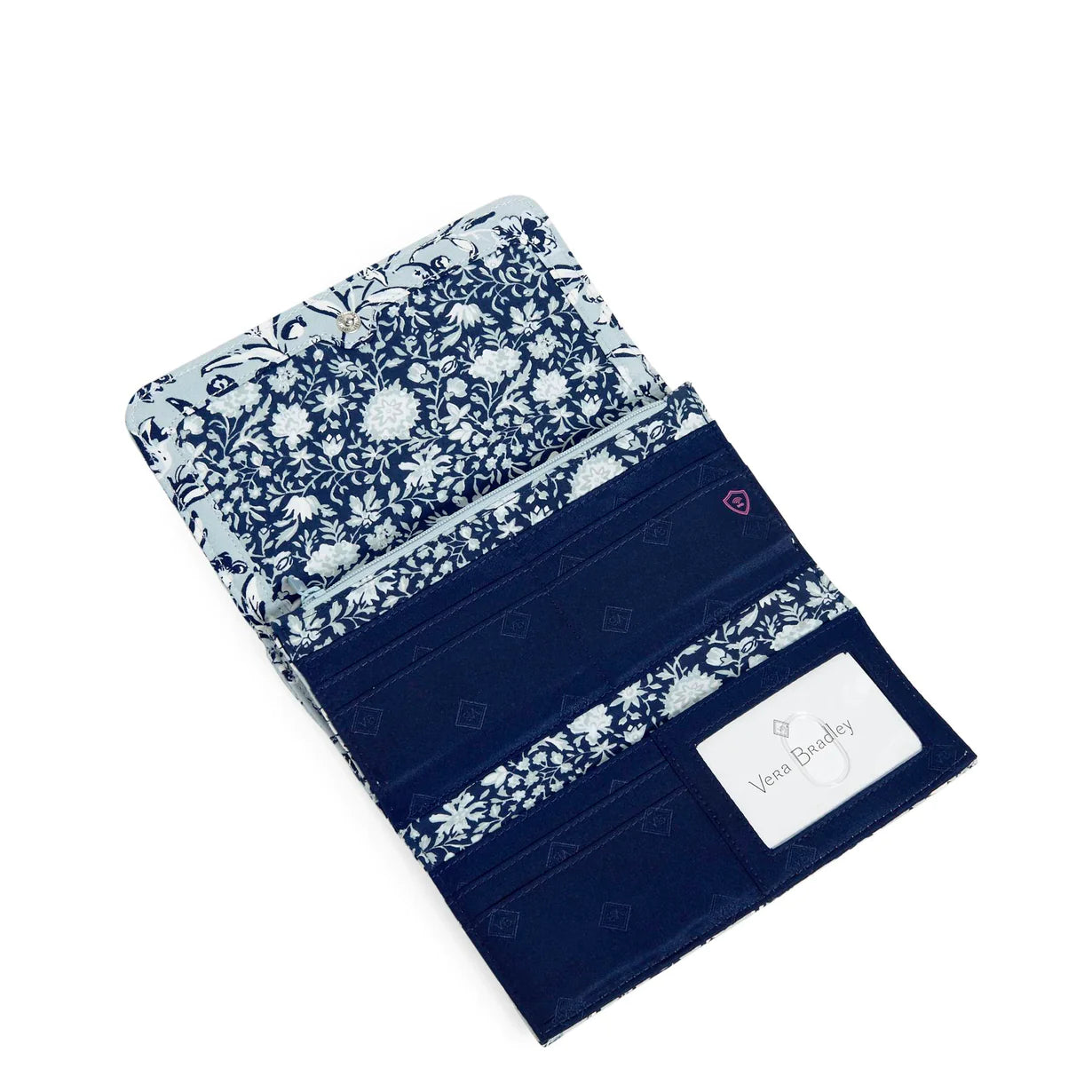 Trifold sales clutch wallet