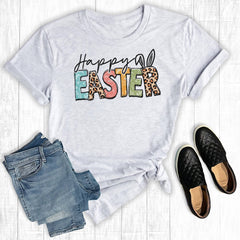 Happy Easter Bunny Ears Tee