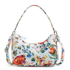 Frannie Crescent Crossbody Bag Sea Air Floral