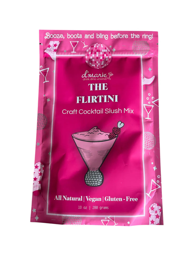 D'Marie The Flirtini 10oz Craft Cocktail Slush Mix