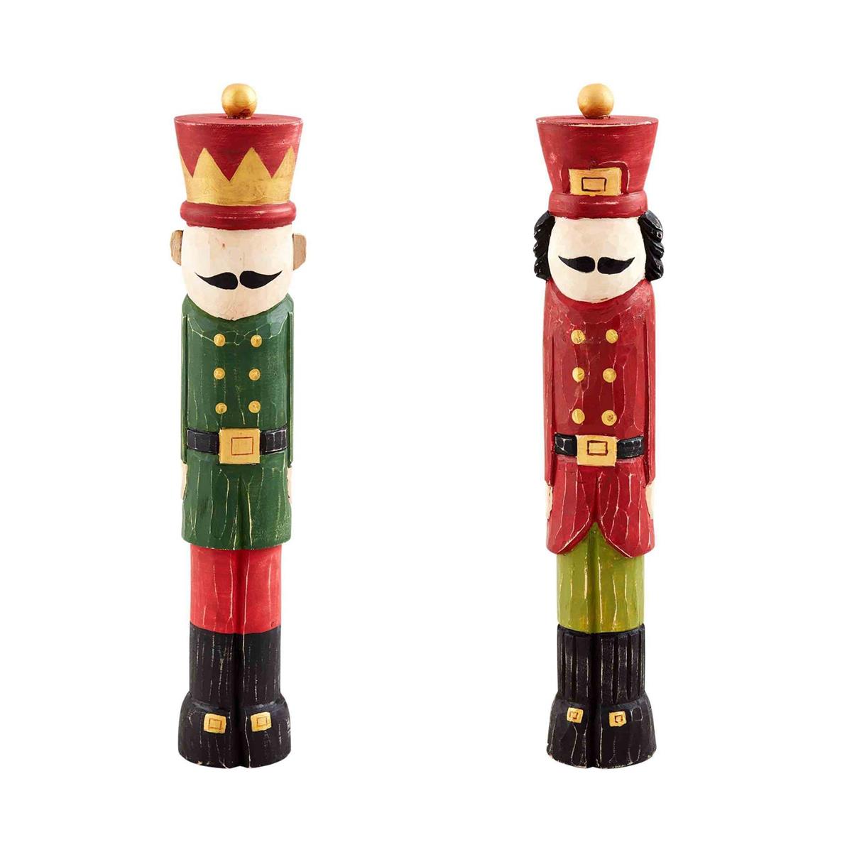 WOOD NUTCRACKER SITTER