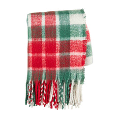 CHRISTMAS PLAID BLANKET