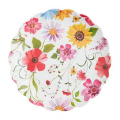 Melamine Ruffle Plate