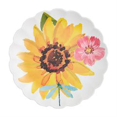 Melamine Ruffle Plate