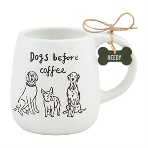 Coffee Collar Charm Dog Mug