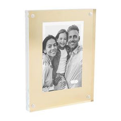 Brass Acrylic Frame