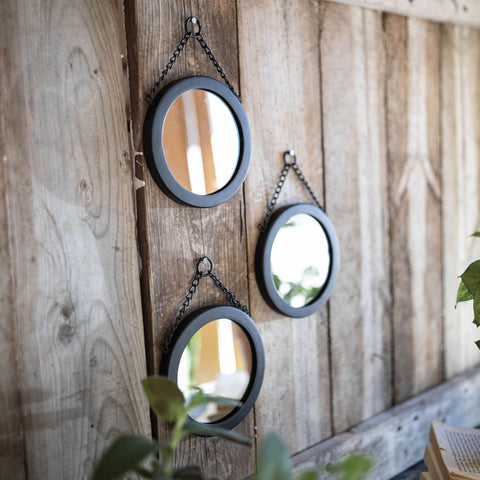 Foreside Home & Garden - Auden Hanging Mirror