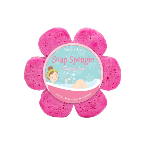 Cait + Co - Soap Infused Spongie-Flowery Fresh