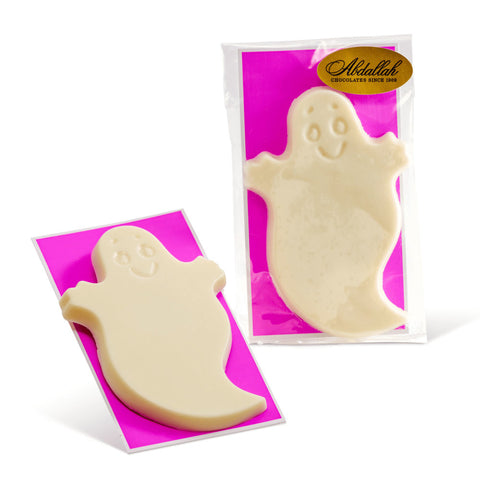 White Chocolate Ghosts White Smiley Ghost