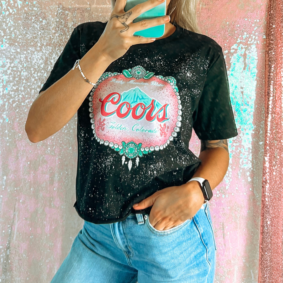 Coors Speckled Graphic Tee