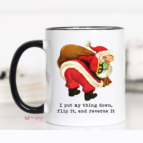 Mugsby - Flip It and Reverse It Christmas Mug: 11oz