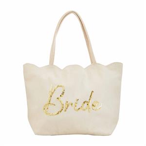 Bride Scallop Tote