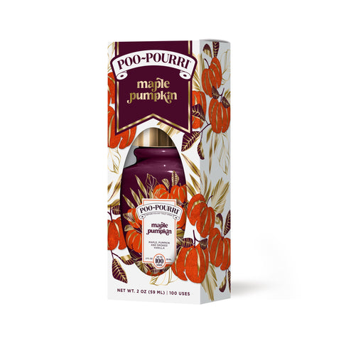 ~Pourri - Poo~Pourri Maple Pumpkin 2oz, Limited-Edition Fall