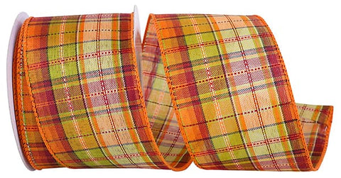 FIELD PLAID STITCH VALUE WIRED EDGE