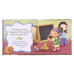 Christian Art Gifts - Kid Book God Hears When You Pray Hardcover