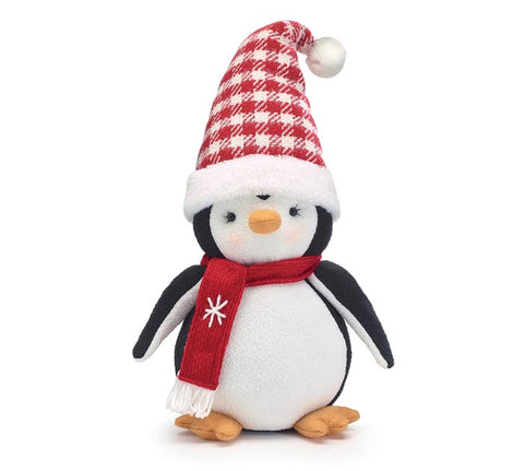 CUTE PENGUIN DRESSED FOR CHRISTMAS