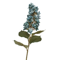 38” PANICLE SINGLE BLOOM HYDRANGEA STEM - AQUA