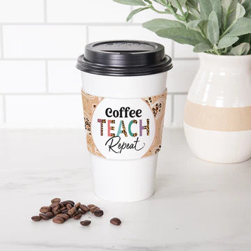 COFFEE TEACH REPEAT MUG HUG