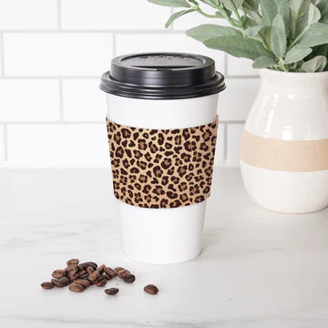 LEOPARD PRINT PATTERN MUG HUG