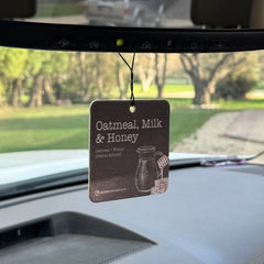 Car Freshener: Oatmeal, Milk & Honey