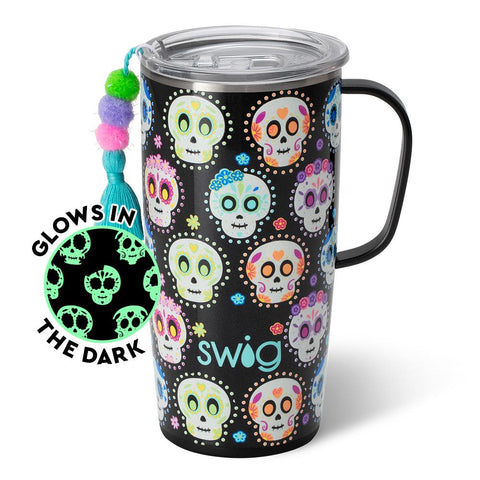 Sugar Skulls Travel Mug 22oz