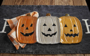 TRIPLE PUMPKIN PLATTER