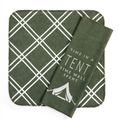 Time in a Tent Multi Towel - Set of 2