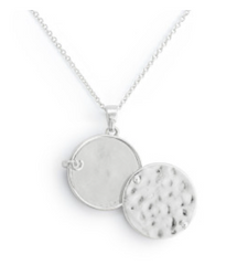 Love you Locket Necklace - Silver