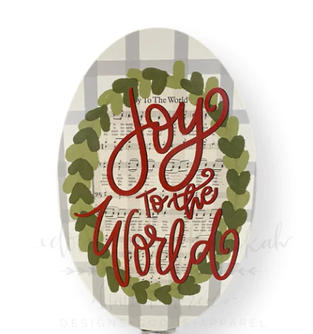 JOY TO THE WORLD DOORHANGER