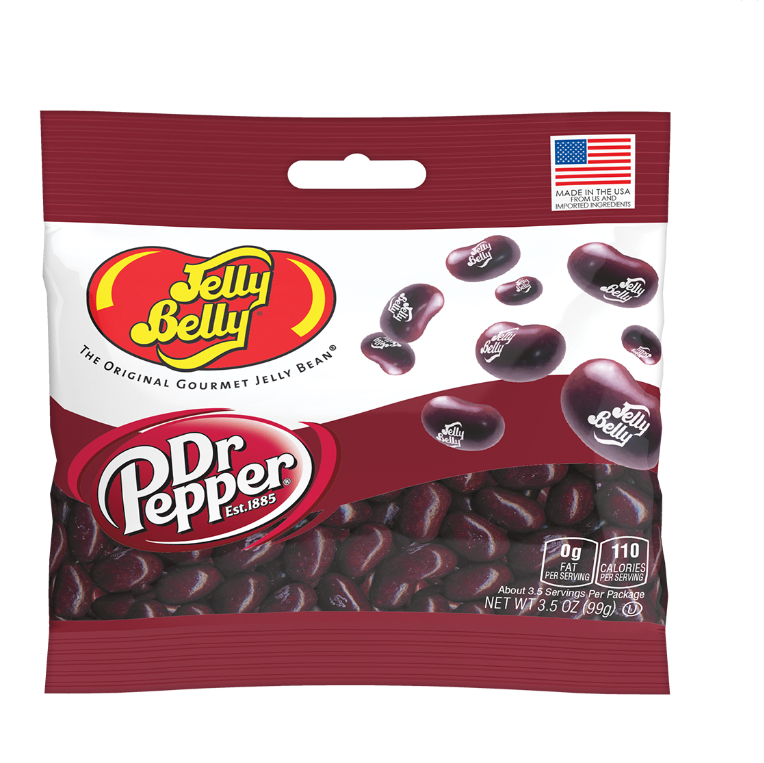 DR PEPPER JELLY BEANS 3.5 OZ GRAB & GO BAG