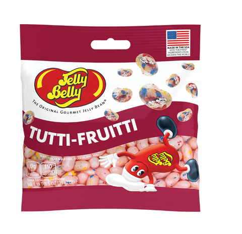 TUTTI-FRUITTI JELLY BEANS 3.5 OZ GRAB & GO BAG