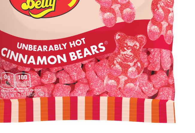 UNBEARABLY HOT CINNAMON BEARS 3 OZ GRAB & GO® BAG