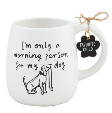 COLLAR CHARM DOG MUG