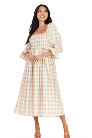 BYERLY MIDI DRESS